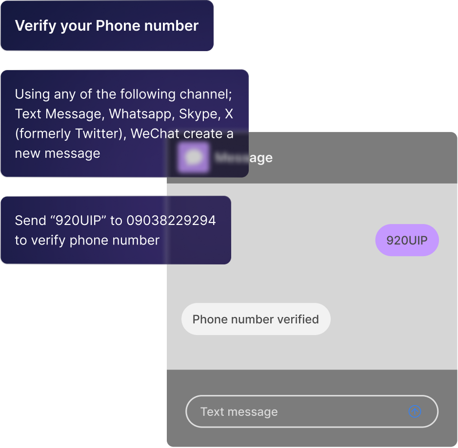 Phone Number Verification